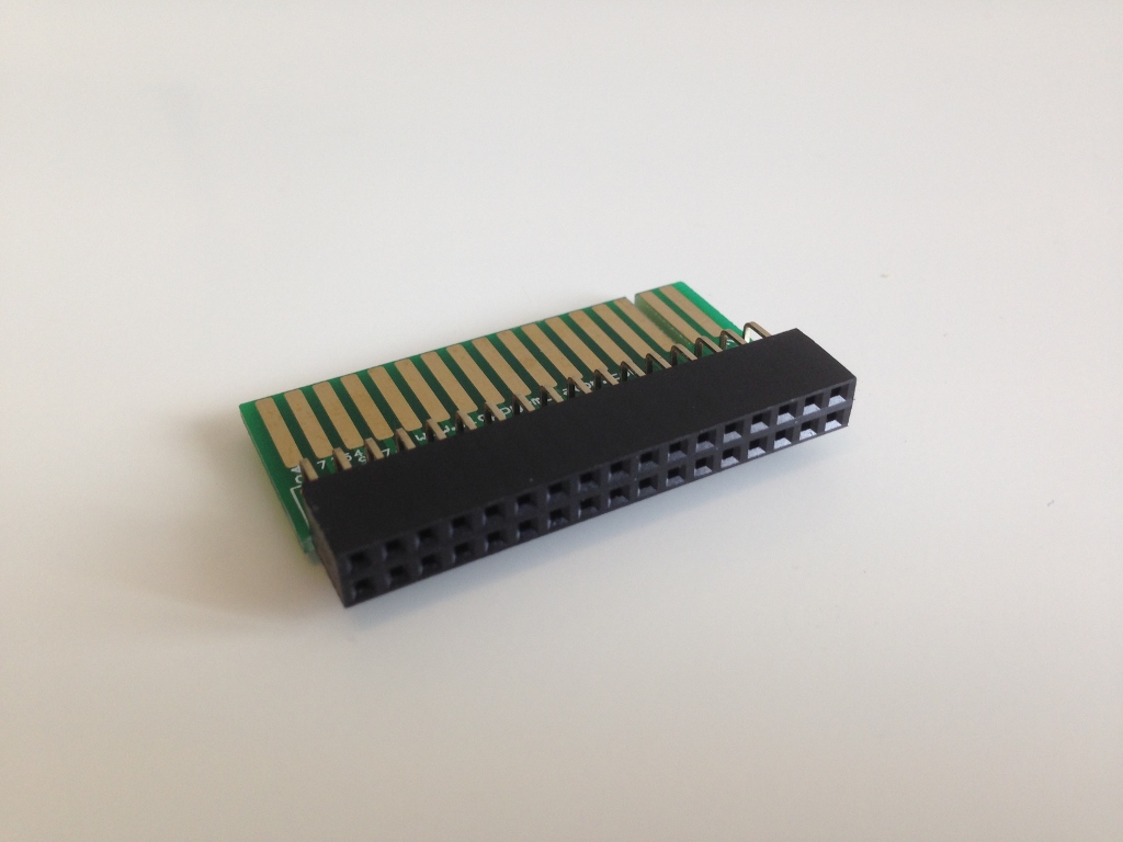 34-Pin IDC to 34M Keyed Card Edge Adaptor for Retro Computers DIY PCB ROHS 